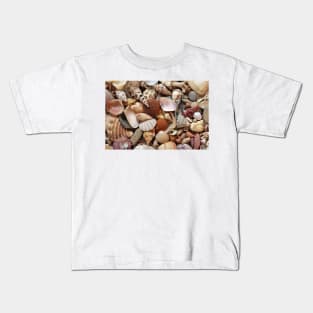 Sea shells and coral Kids T-Shirt